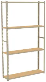 Low-Profile Retail Shelving