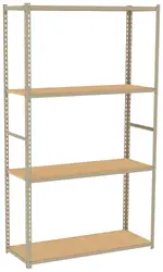 Low-Profile Retail Shelving
