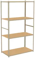 Low-Profile Retail Shelving