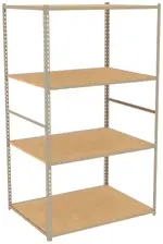 Low-Profile Retail Shelving