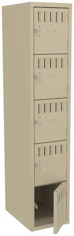 Five Box Lockers