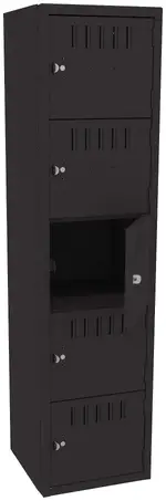 Five Box Lockers