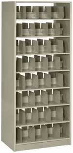 8-Tier Tall Double-Sided File Shelving