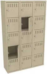 Fifteen Box Lockers