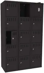 Fifteen Box Lockers
