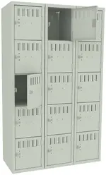Fifteen Box Lockers
