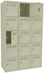 Fifteen Box Lockers