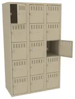 Fifteen Box Lockers