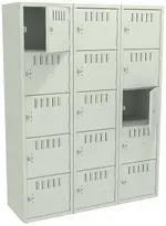 Fifteen Box Lockers