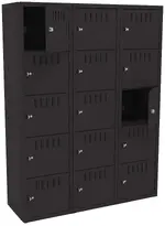 Fifteen Box Lockers