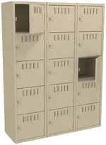 Fifteen Box Lockers