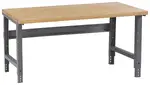 Wood Height Adjustable Workbench