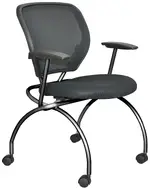 Folding Nesting Chair with Arms