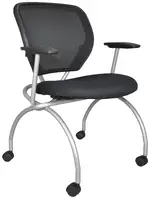 Folding Nesting Chair with Arms