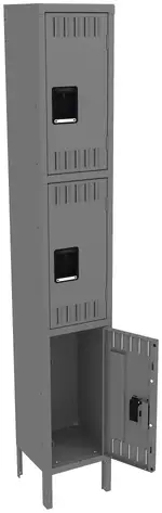 Triple Stack Lockers with Legs