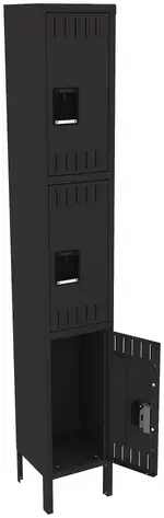 Triple Stack Lockers with Legs