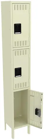 Triple Stack Lockers with Legs