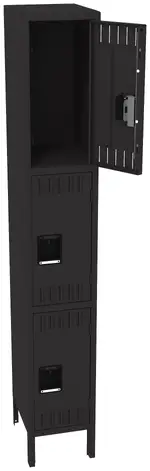 Triple Stack Lockers with Legs