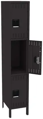 Triple Stack Lockers with Legs