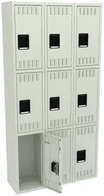 Triple Column Lockers