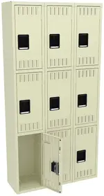 Triple Column Lockers