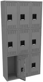 Triple Column Lockers