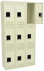 Triple Column Lockers