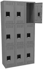 Triple Column Lockers