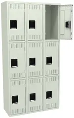 Triple Column Lockers