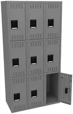 Triple Column Lockers