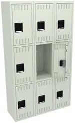 Triple Column Lockers