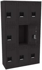 Triple Column Lockers