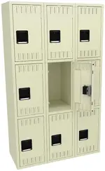 Triple Column Lockers