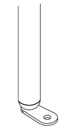 Floor Mount for Juna Outdoor Furniture