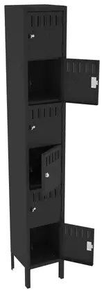 Six Box Lockers