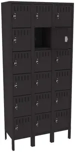 Eighteen Box Lockers
