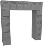 Open Frame Lockers