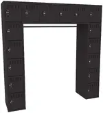 Open Frame Lockers