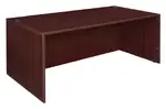 Large Rectangular Desk Shell