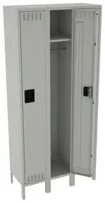 Tall Triple Lockers with Legs