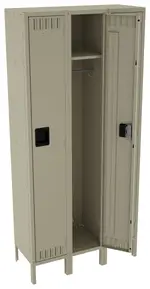 Tall Triple Lockers with Legs