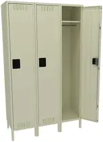 Large Triple Lockers with Legs