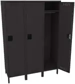 Oversized Triple Lockers with Legs