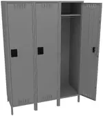 Oversized Triple Lockers with Legs