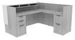 L Shaped Reception Desk