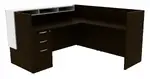 L Shaped Reception Desk