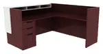 L Shaped Reception Desk