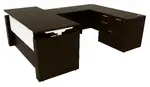 U Shaped Height Adjustable Desk