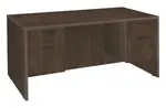 Rectangular Desk with Drawers