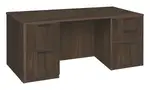 Desk with Locking Drawers